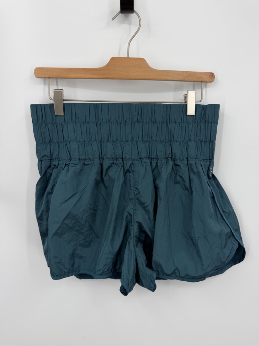 FP Movement by Free People The Way‎ Home shorts teal blue color sz L